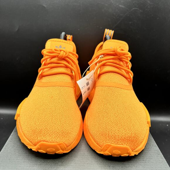 NEW Adidas NMD R1 Women's Shoes Size 6.5 Bright Orange Sneakers Athletic GV9439 - Picture 3 of 10